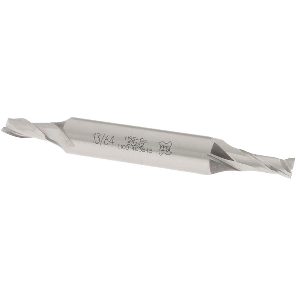 Square End Mill: 13/64