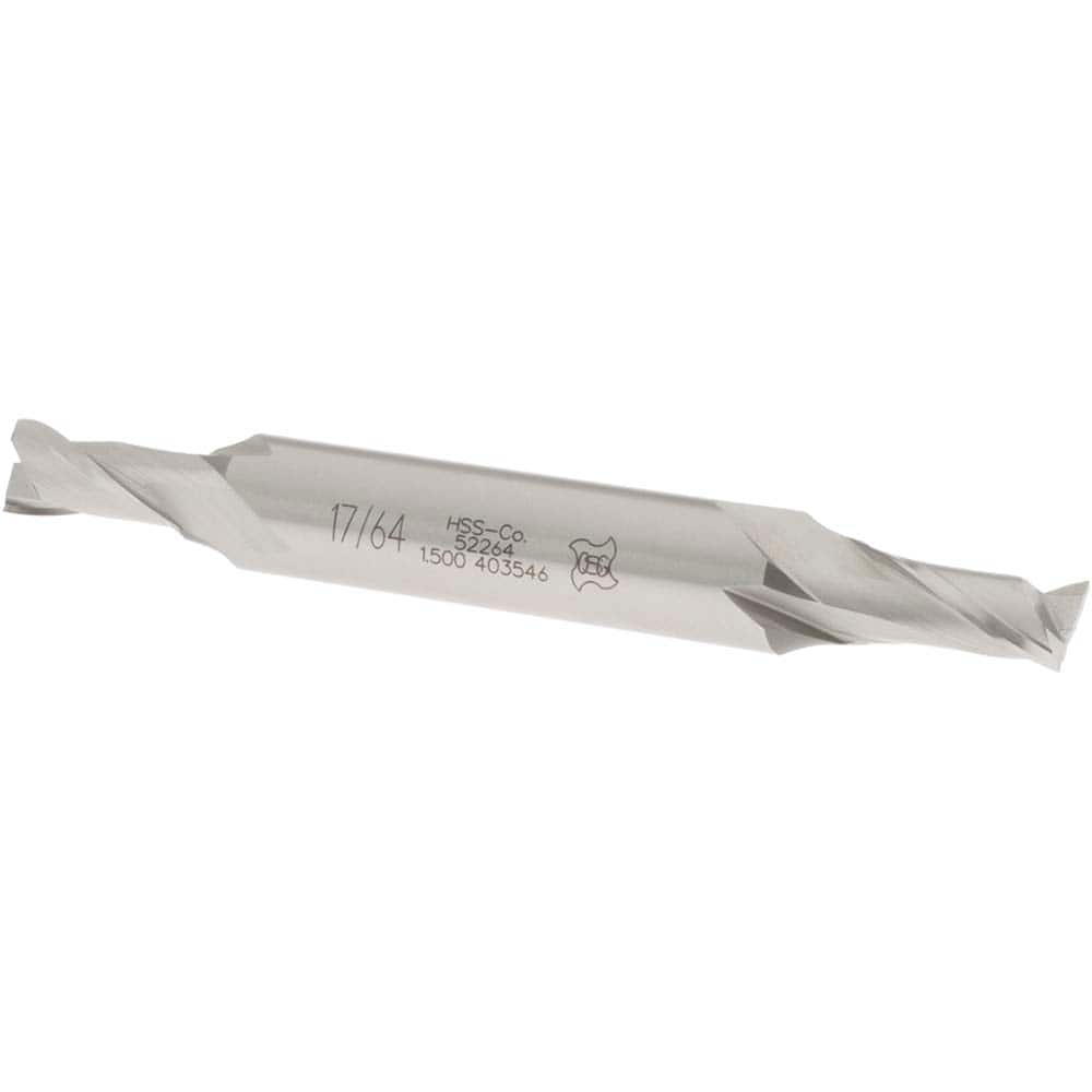 Square End Mill: 17/64