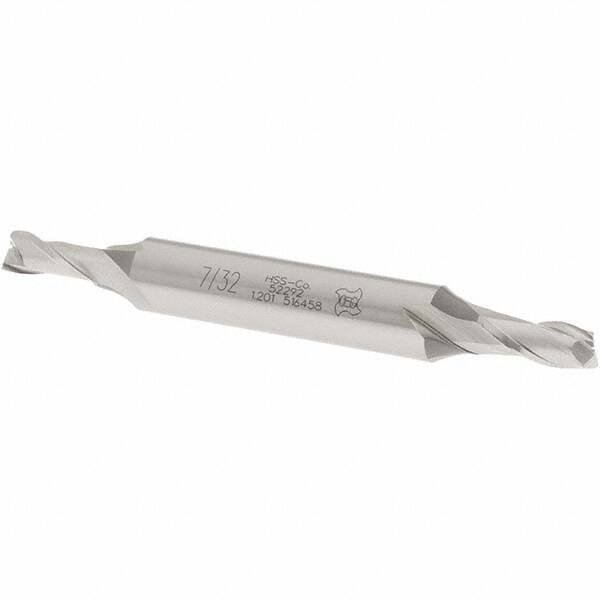 Square End Mill: 7/32'' Dia, 1/2'' LOC, 3/8'' Shank Dia, 3-1/8'' OAL, 2 Flutes, Cobalt MPN:5229200