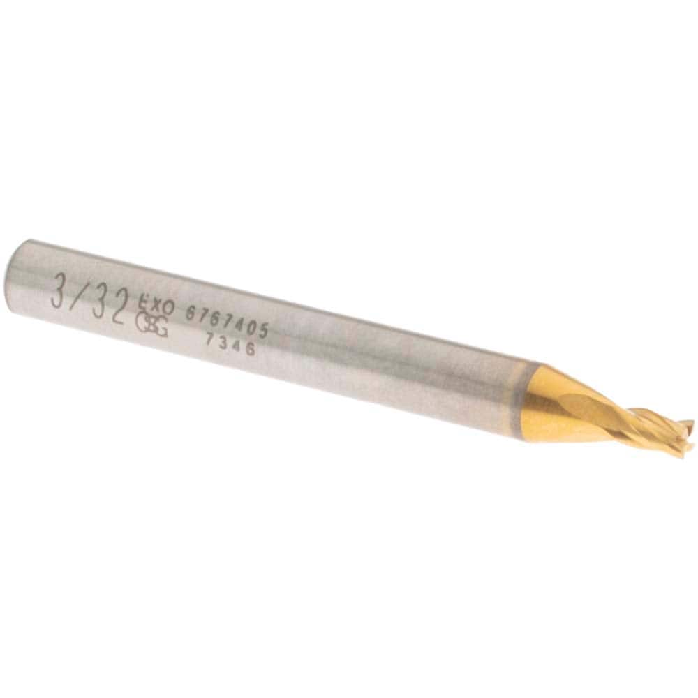 Square End Mill: 3/32