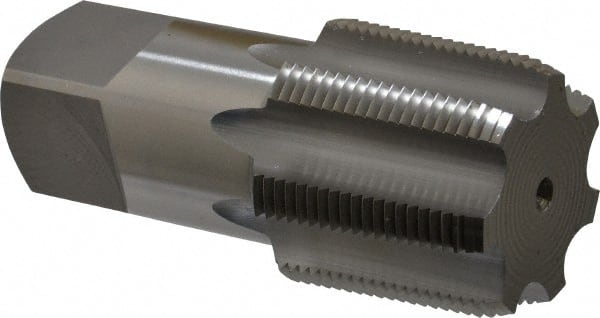 Standard Pipe Tap: 1-1/2 - 11-1/2, NPTF, 7 Flutes, High Speed Steel, Bright/Uncoated MPN:1313400