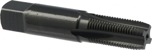 Standard Pipe Tap: 1/8-27, NPSF, Plug, 4 Flutes, High Speed Steel, Oxide Finish MPN:1332601