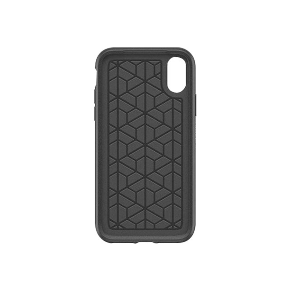OtterBox Symmetry Series - Back cover for cell phone - polycarbonate, synthetic rubber - black - for Apple iPhone X, XS MPN:77-59526