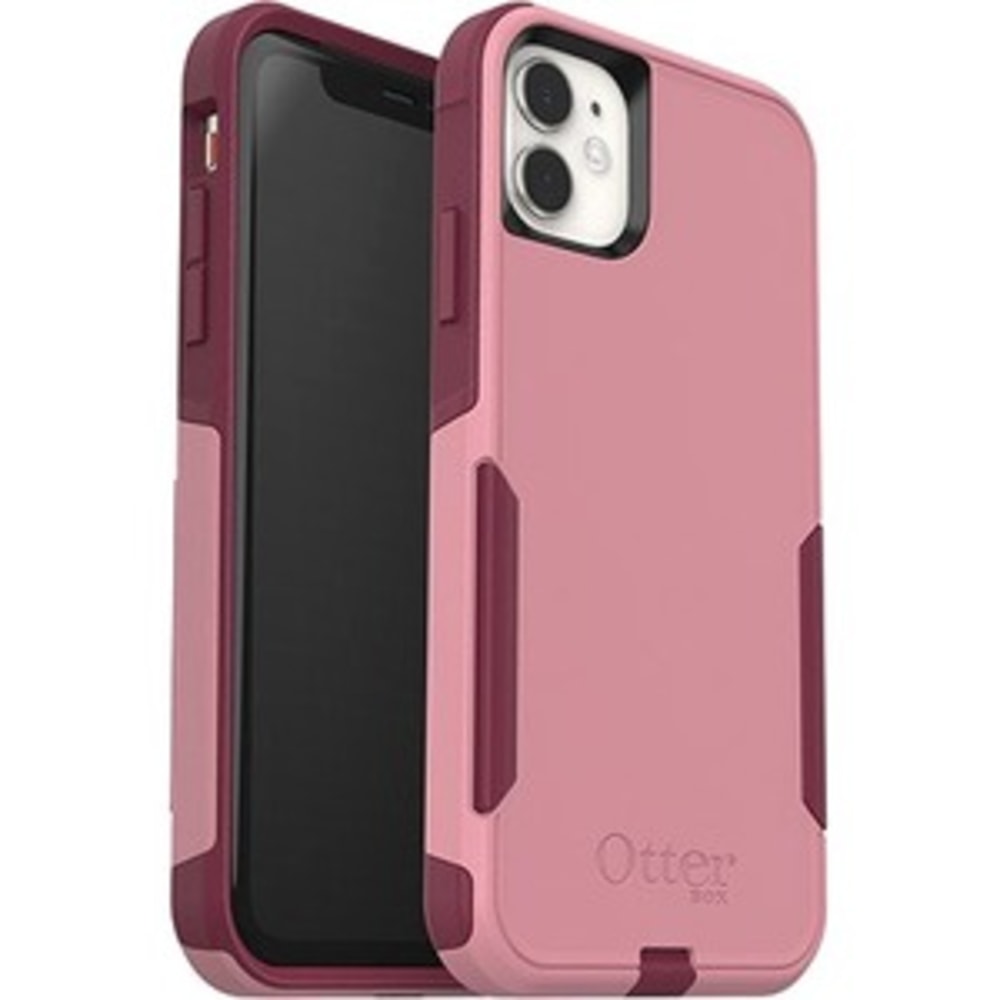 OtterBox Commuter Series - Back cover for cell phone - polycarbonate, synthetic rubber - cupids way pink - for Apple iPhone 11 MPN:77-62465
