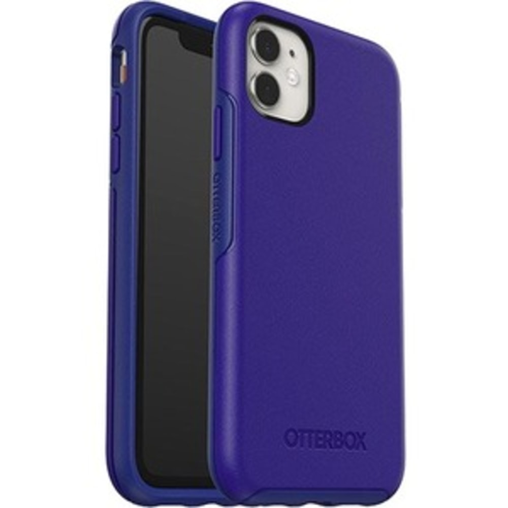 OtterBox Symmetry Series - Back cover for cell phone - polycarbonate, synthetic rubber - sapphire secret blue - for Apple iPhone 11 MPN:77-62470