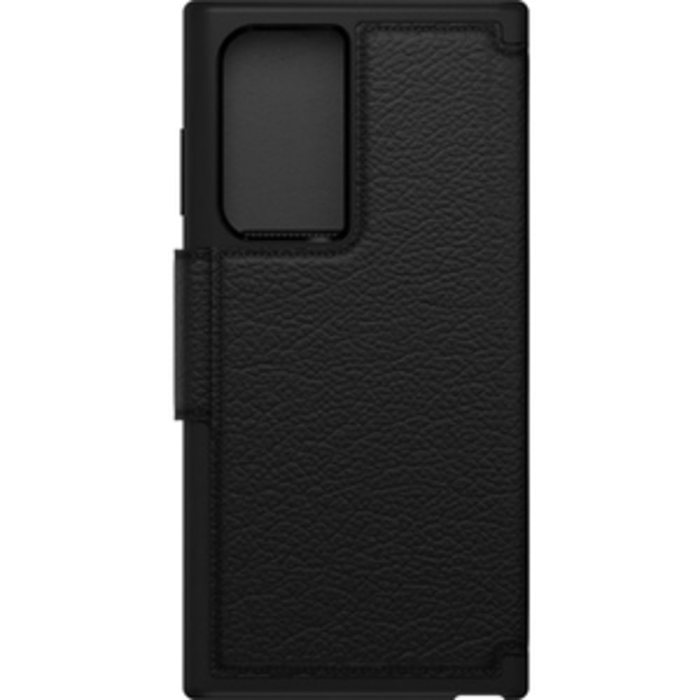 OtterBox Strada Carrying Case (Wallet) Samsung Galaxy S22 Ultra Cash, Card, Smartphone - Shadow Black - 7786499 MPN:77-86499