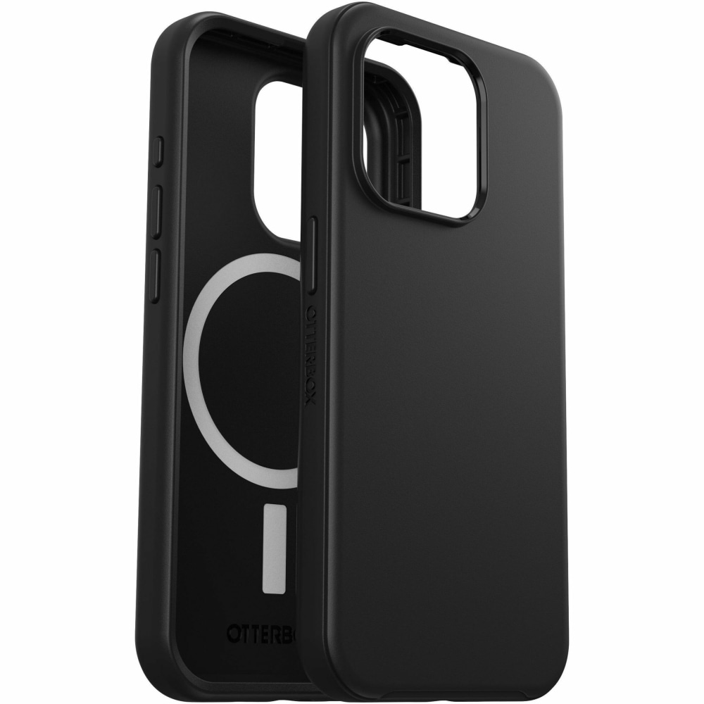 OtterBox iPhone 15 Pro Symmetry Magsafe Smartphone Case, For Apple iPhone 15 Pro, Black MPN:77-92832