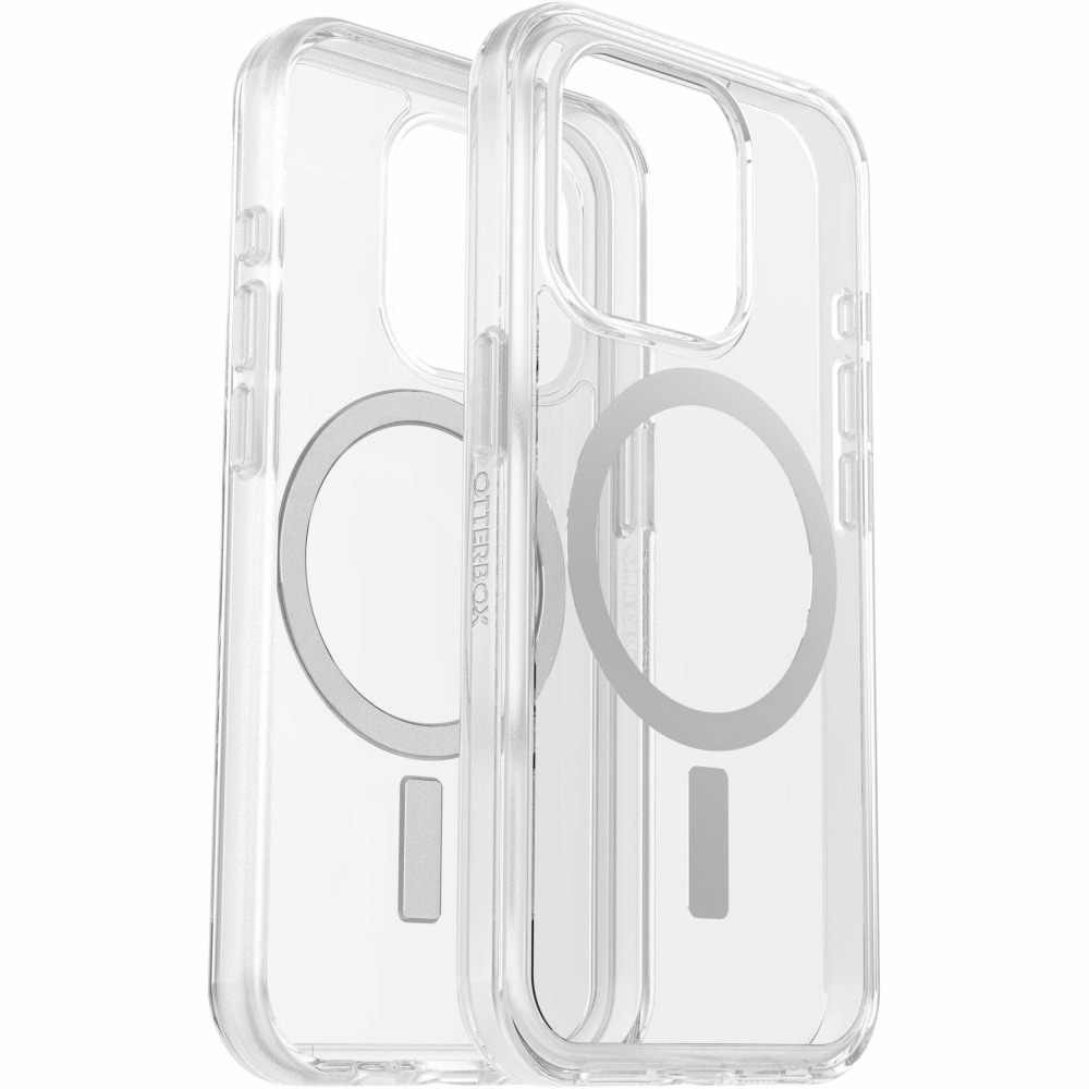 OtterBox iPhone 15 Pro Symmetry Magsafe Smartphone Case, For Apple iPhone 15 Pro, Clear, 7793020 MPN:77-93020
