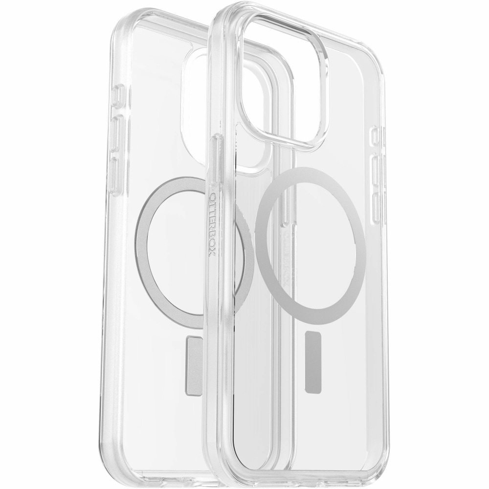 OtterBox Symmetry Magsafe Smartphone Case, For Apple iPhone 15 Pro Max, Clear MPN:77-93073