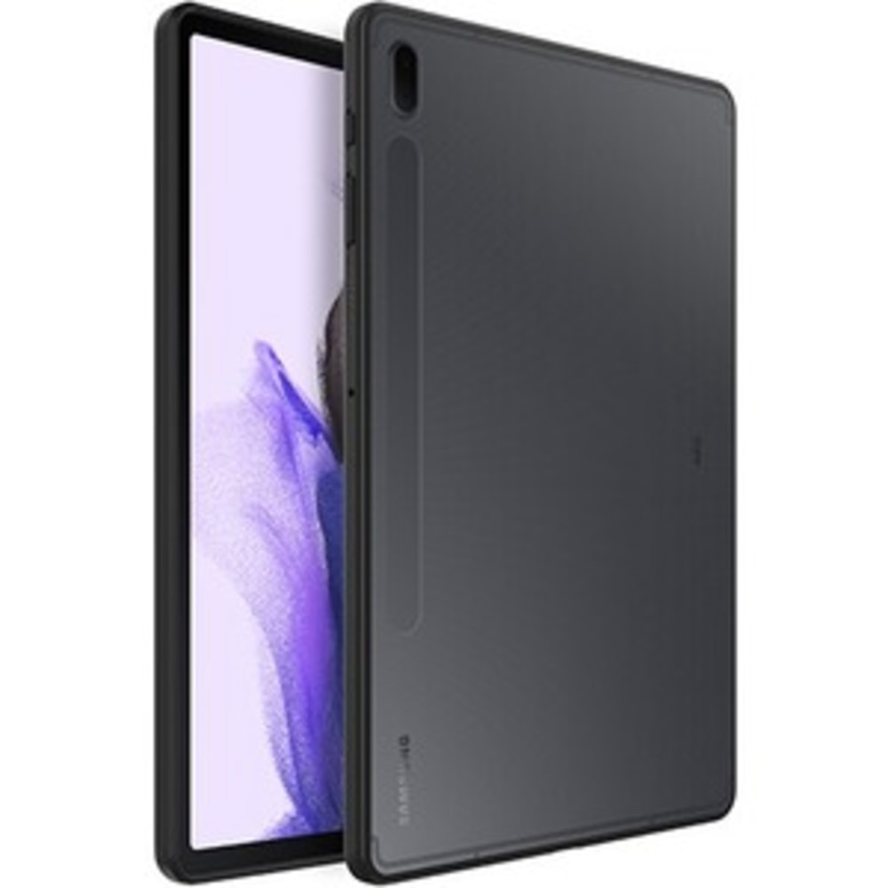 OtterBox Galaxy Tab S7 FE 5G React Series Case - For Samsung Galaxy Tab S7 FE 5G Tablet - Black Crystal (Clear/Black) - 7784977 MPN:77-84977