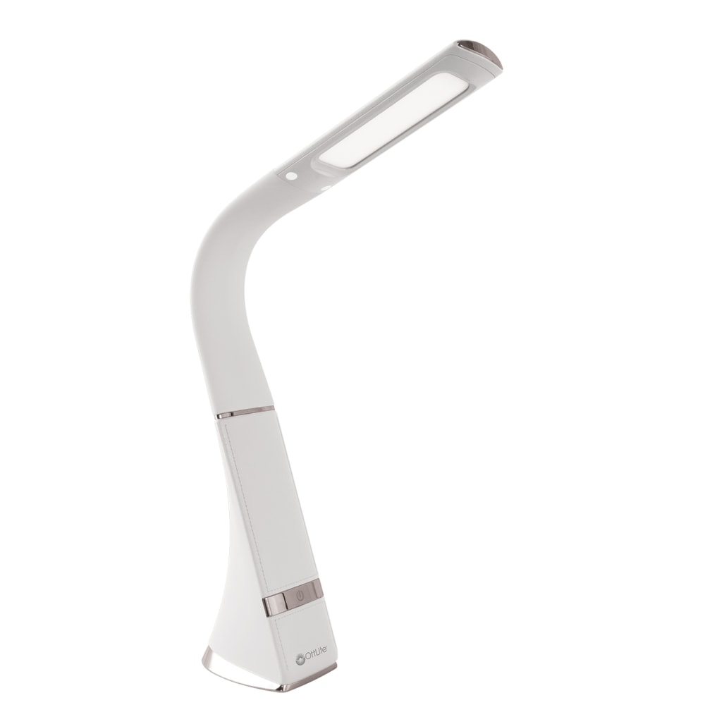 OttLite Recharge LED Desk Lamp, 18-3/4inH, White (Min Order Qty 2) MPN:CS59089-SHPR