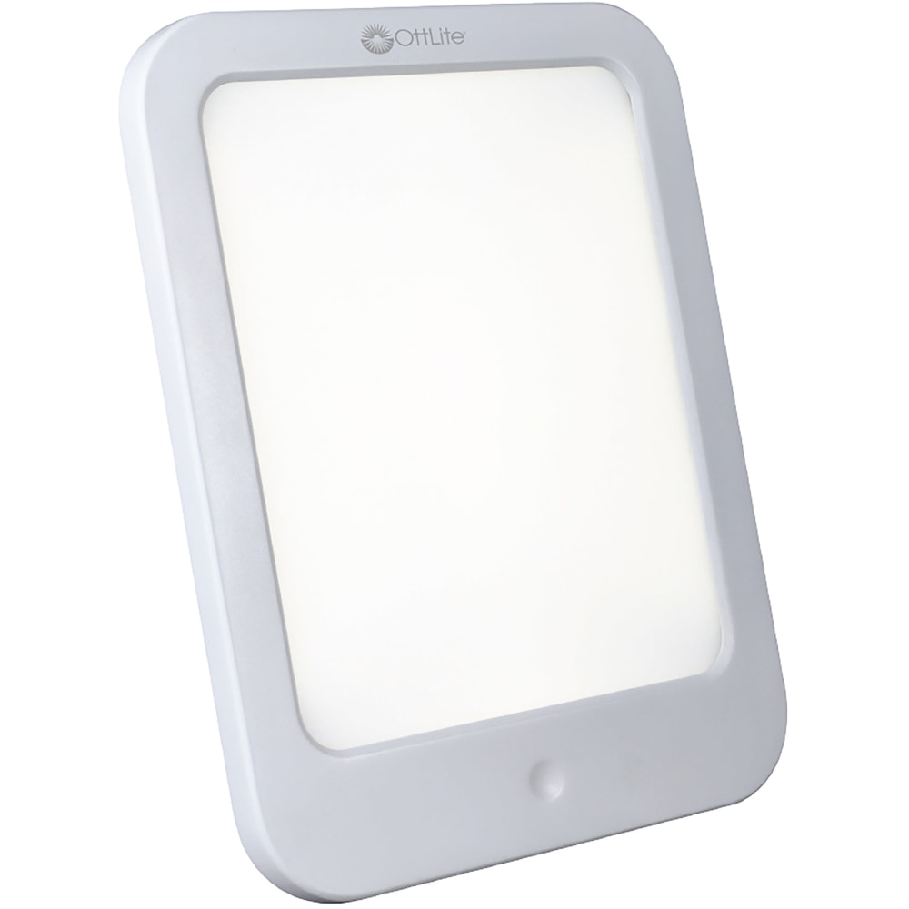 OttLite Wellness Series ClearSun LED Light Therapy Lamp, 7-7/8inH, White MPN:CSLT000W