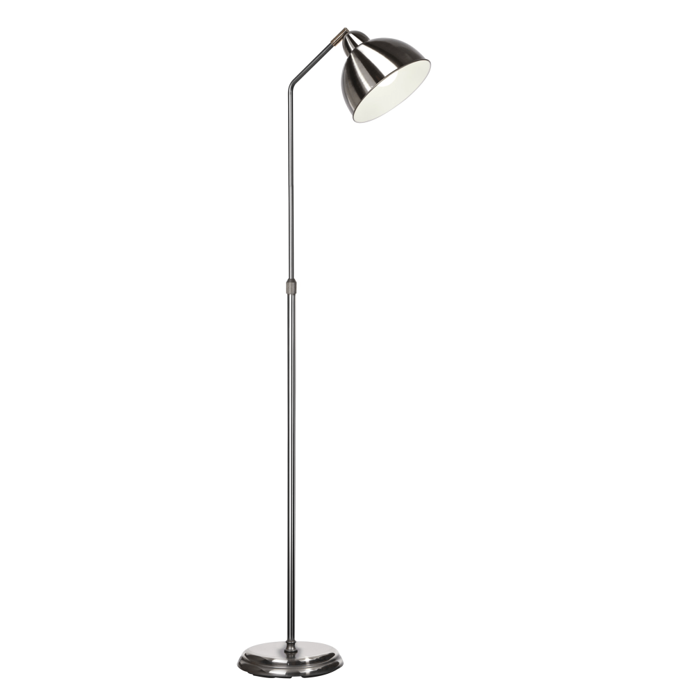 OttLite Covington LED Floor Lamp, 60inH, Brushed Nickel MPN:L1604NK9-SHPR