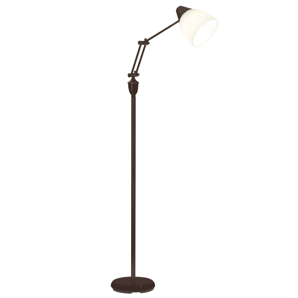 OttLite Webster LED Floor Lamp, 61inH, Brown MPN:L1604RB9-SHPR