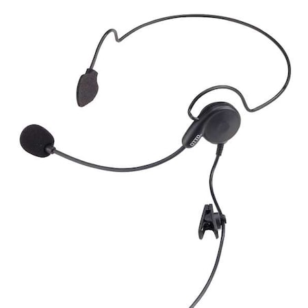 Headset, Behind the Head, On Ear, Black MPN:V4-BA2CM1