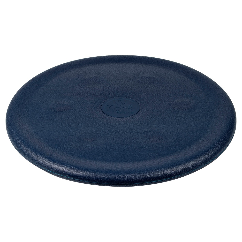 Kore Design Floor Wobbler Balance Disc, 3inH x 19-1/8inW x 19-1/8inD, Dark Blue MPN:KD-4204