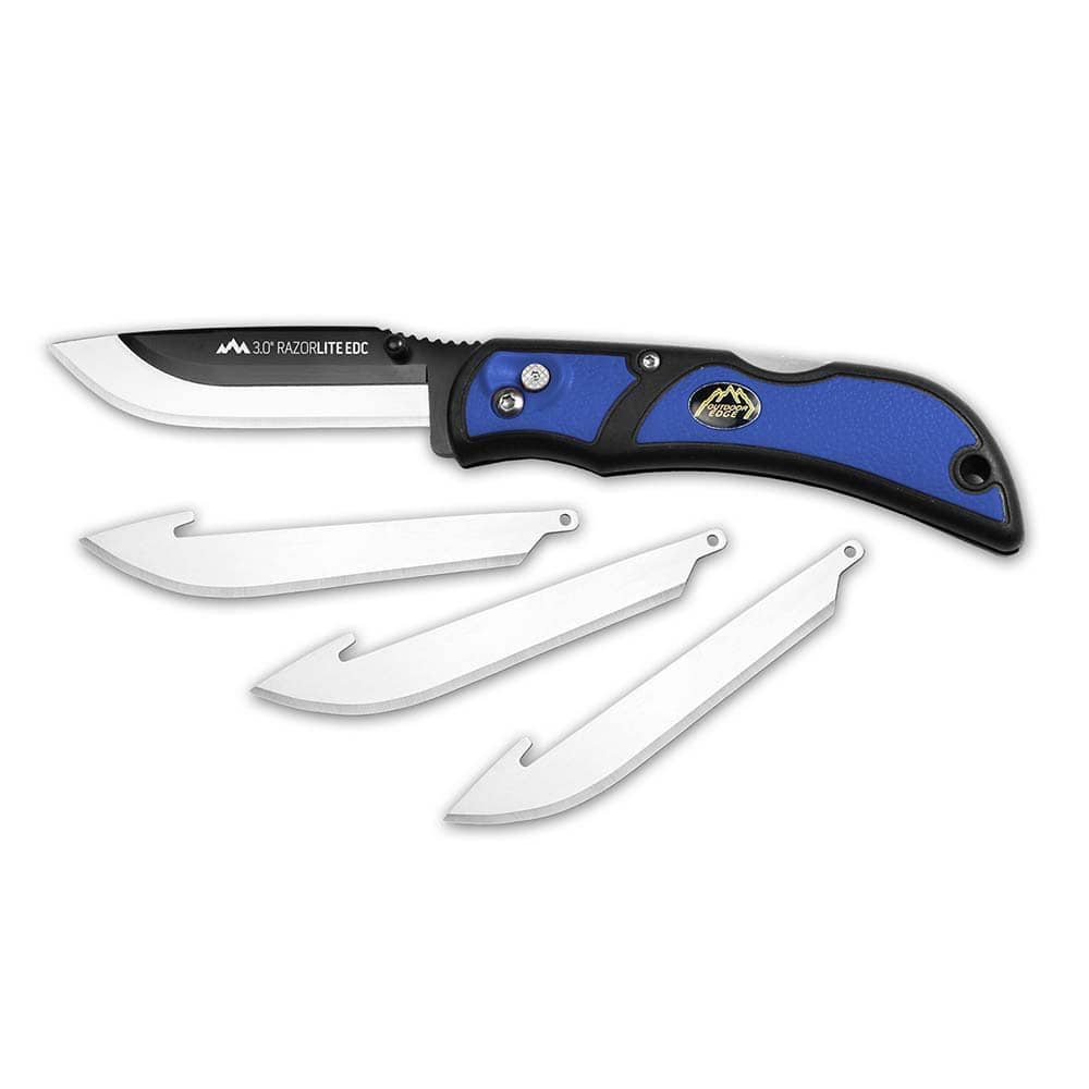 Pocket & Folding Knives, Edge Type: Plain , Handle Material: Glass-Reinforced Nylon with Thermoplastic Elastomer , Blade Length (Inch): 3  MPN:RLU30-40C