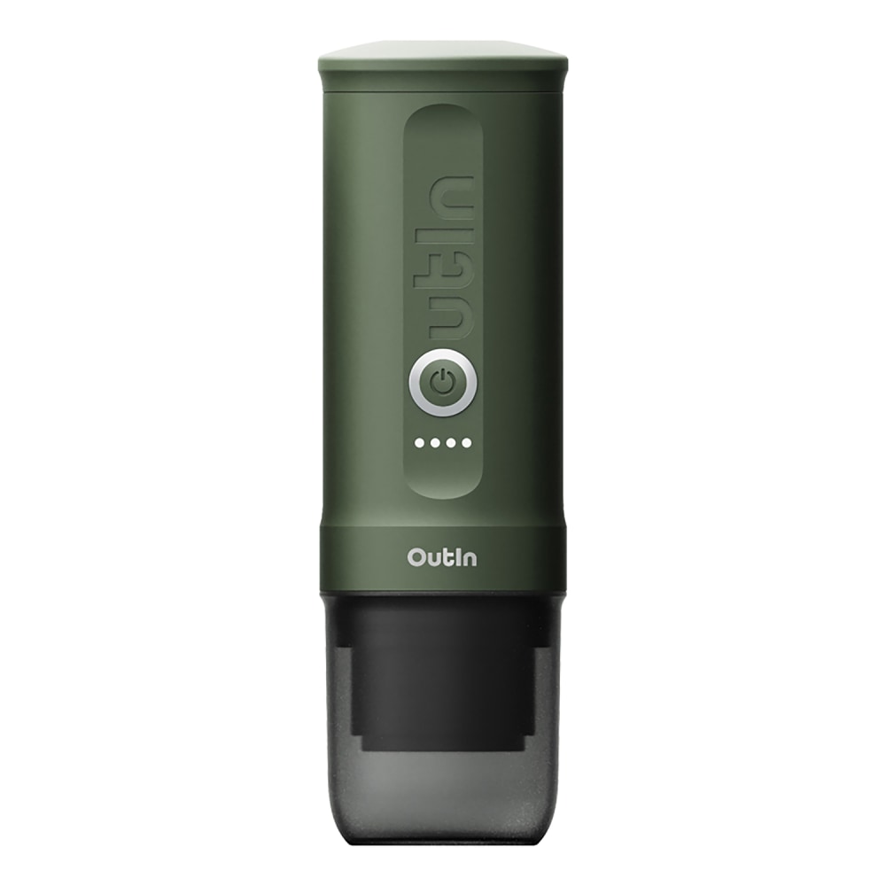 OutIn Nano 3-Cup Portable Electric Espresso Machine, Forest Green MPN:OTEM-01-FG