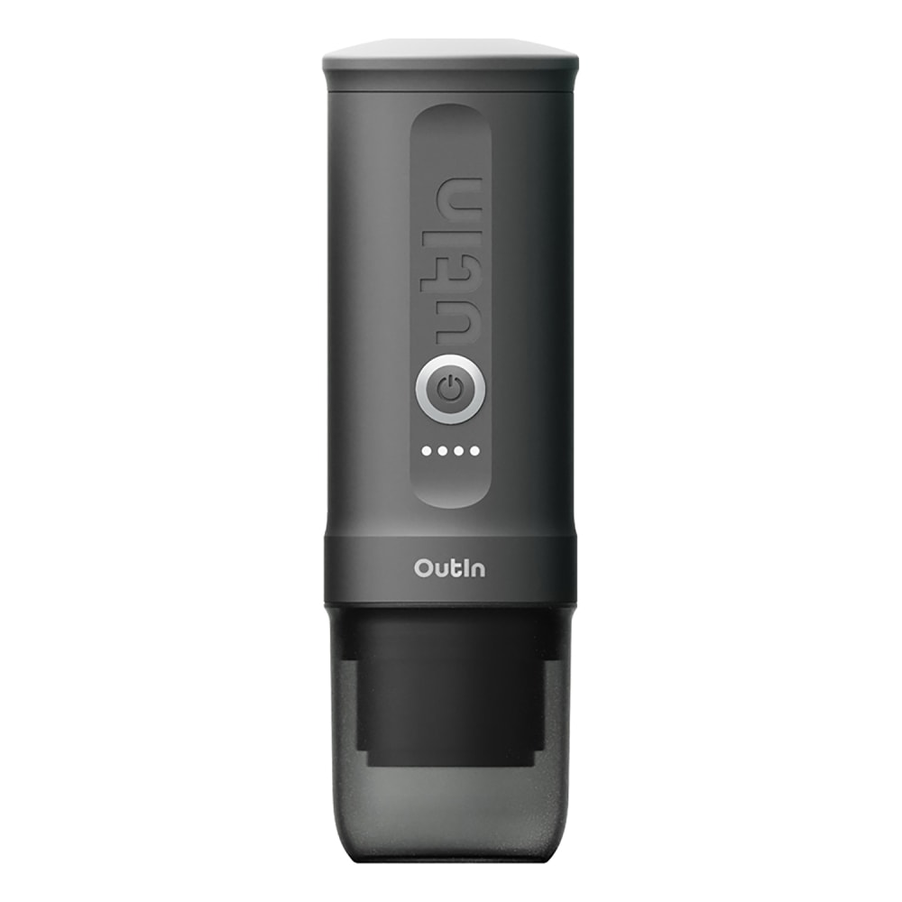OutIn Nano 3-Cup Portable Electric Espresso Machine, Space Gray MPN:OTEM-01-SG