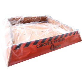 Outpak Washout Construction Washout Corrugated Cardboard 260 Gallon 72