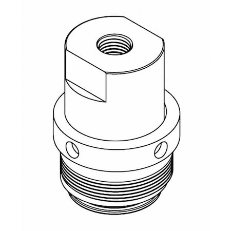 Hydrostatic Test Adapter, Material Metal MPN:LS-S-10550