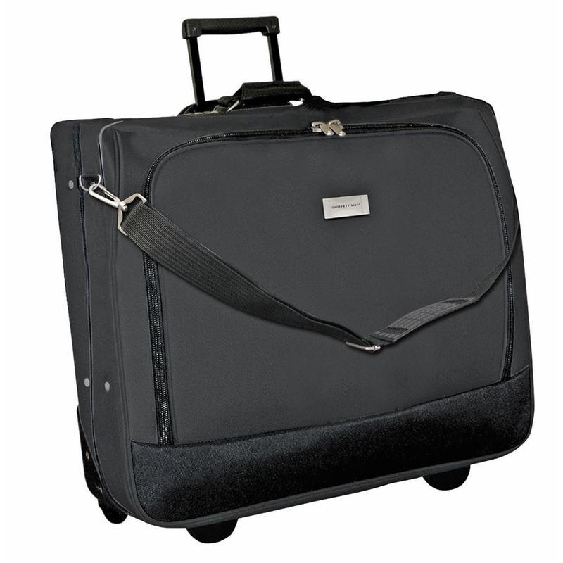 Geoffrey Beene 42in Rolling Garment Bag, Black MPN:GB280-42