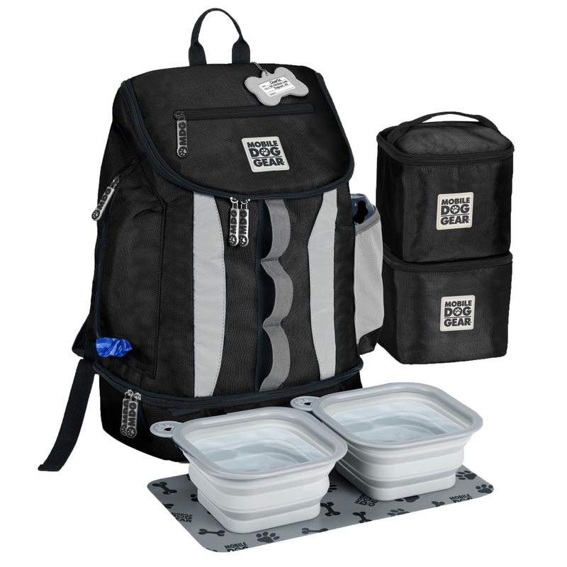 Mobile Dog Gear Drop-Bottom Week Away Backpack, Black MPN:MDG905