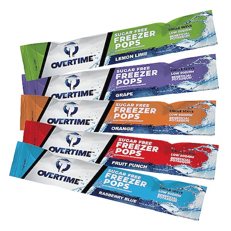 Freezer Pops, Sugar Free, 1 oz, Assorted Flavors, PK150 MPN:50-FREEZERPOPS