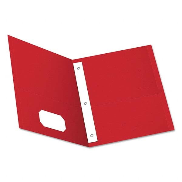 Pocket Folder: Letter, Red, 25/Pack MPN:OXF57711 - Pkg Qty 25