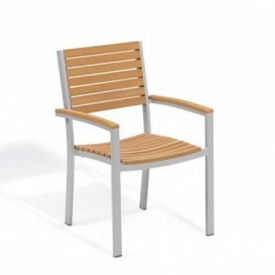 Oxford Garden® Travira Outdoor Armchair - Tekwood Natural (2 pk) TVCHN-PC.F2