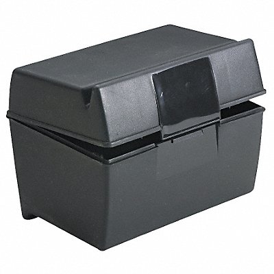 Index Card File Box For 3 x 5 Cards Blk MPN:OXF01351