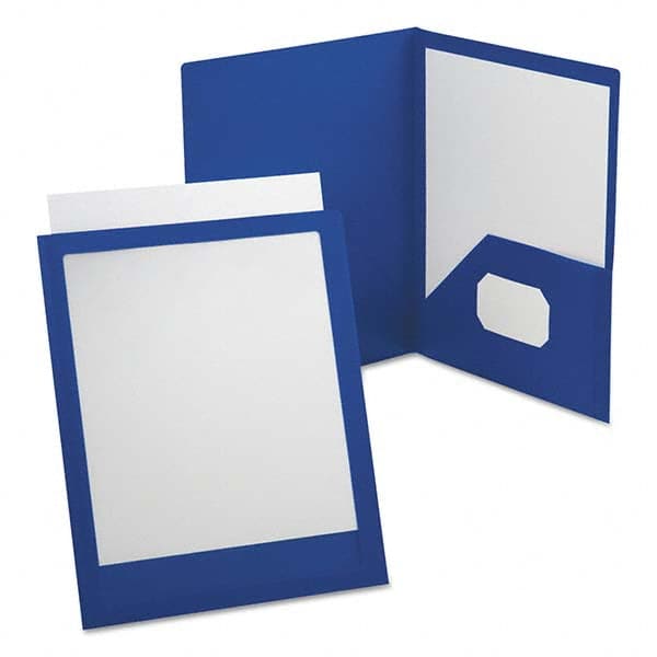 Portfolios, Report Covers & Pocket Binders; Color: Clear ; Overall Width: 8.5 ; Overall Length: 11 ; Sheet Capacity: 100 ; Has Fastener: No ; UNSPSC Code: 0053121704 MPN:OXF57441