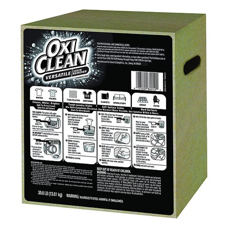 OxiClean, Stain Remover, 30 lb MPN:33200-84012
