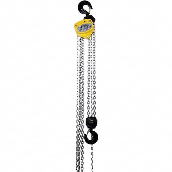 Manual Hand Chain with Overload Protection Hoist: 58 lb Working Load Limit MPN:OZ030-10CHOP
