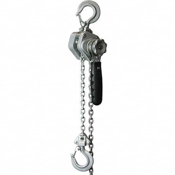 Manual Lever Hoist: 44 lb Working Load Limit MPN:OZIND025-10LH