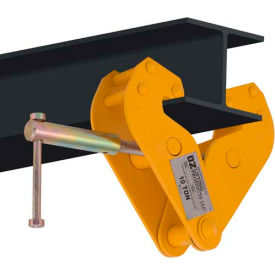 OZ Lifting OZ10BC Beam Clamp 10 Ton Cap. Fits Beam Flange Range 3.54