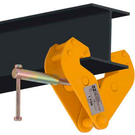 OZ Lifting OZ1BC Beam Clamp 1 Ton Capacity Fits Beam Flange Range 2.95