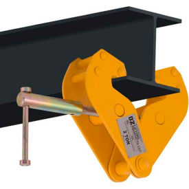 OZ Lifting OZ2BC Beam Clamp 2 Ton Capacity Fits Beam Flange Range 2.95