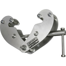 OZ Lifting Products Stainless Steel Beam Clamp 3 Ton Cap. Fits Beam Flange Range 3-1/8