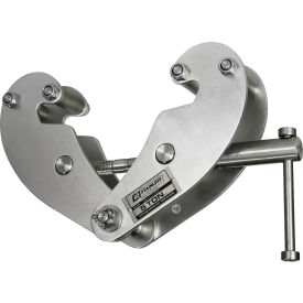 OZ Lifting Products Stainless Steel Beam Clamp 5 Ton Cap. Fits Beam Flange Range 3-1/8