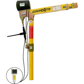 OZ Lifting OZ1200DAV Light Portable COMPOZITE Davit Crane 1200 Lb. Capacity OZ1200DAV
