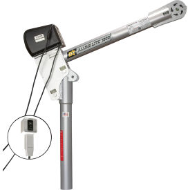 OZ Lifting Products 1000 lb. Alumi-Lite Davit Crane with 115V AC Electric Winch OZA1000DAV-ACW