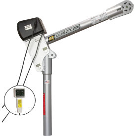 OZ Lifting Products 1000 lb. Alumi-Lite Davit Crane with 12V DC Electric Winch OZA1000DAV-DCW
