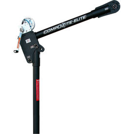 OZ Lifting Composite Davit Crane 1200 Lb. Capacity w/ Manual Winch And brake OZCF1200DAV