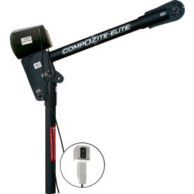 OZ Lifting Composite Davit Crane 1200 Lb. Capacity w/ 110 AC Electric Winch OZCF1200DAV-ACW