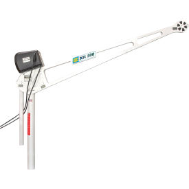 OZ Lifting Products 500 lb. Extended Reach Davit Crane with AC Electric Winch OZXR500DAV-ACW
