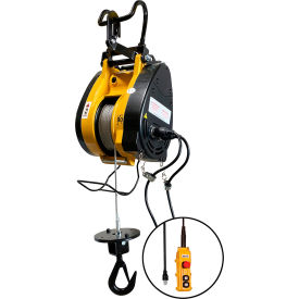 OZ Lifting 1/2 Ton Electric Wire Rope Hoist 90' Lift 37 FPM 115V OBH1000