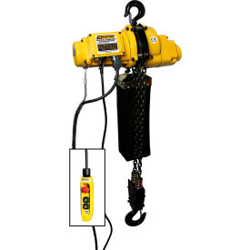 OZ Lifting 2 Ton Electric Chain Hoist 10' Lift 6.5 FPM 115V OZ4000EC