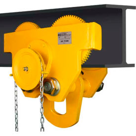 OZ Lifting OZ30GBT Geared Beam Trolley 30 Ton Capacity OZ30GBT