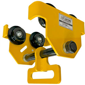 OZ Lifting Products Push Beam Trolley with Integrated Hanger For OBH500 & OBH1000 1000 lb. Capacity OZPBT-OBH